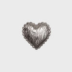 Cargue la imagen en el visor de la galería, CORREA CORAZON CATHERINE PLATEADO
