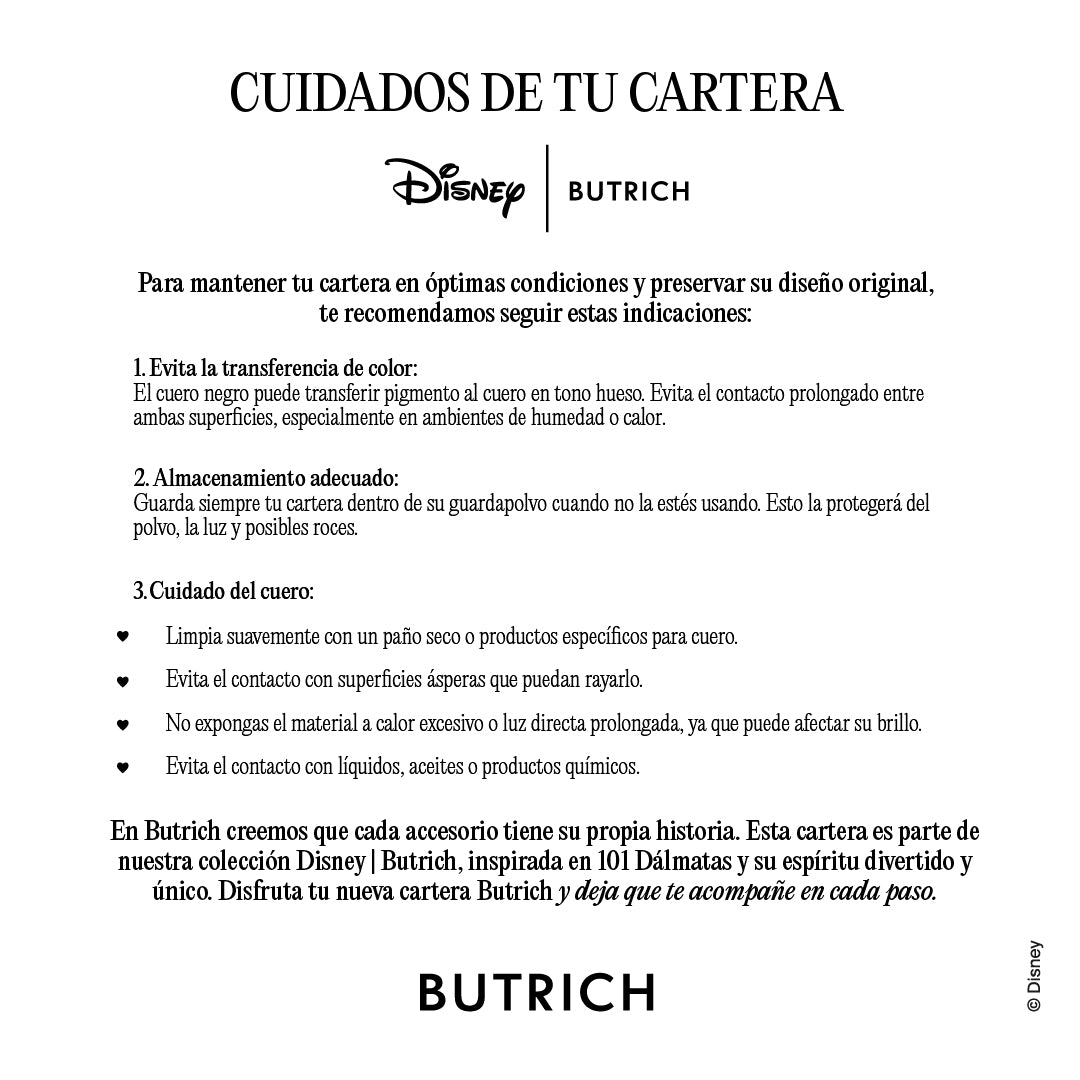 101 DALMATIANS SATCHEL BAG HUESO