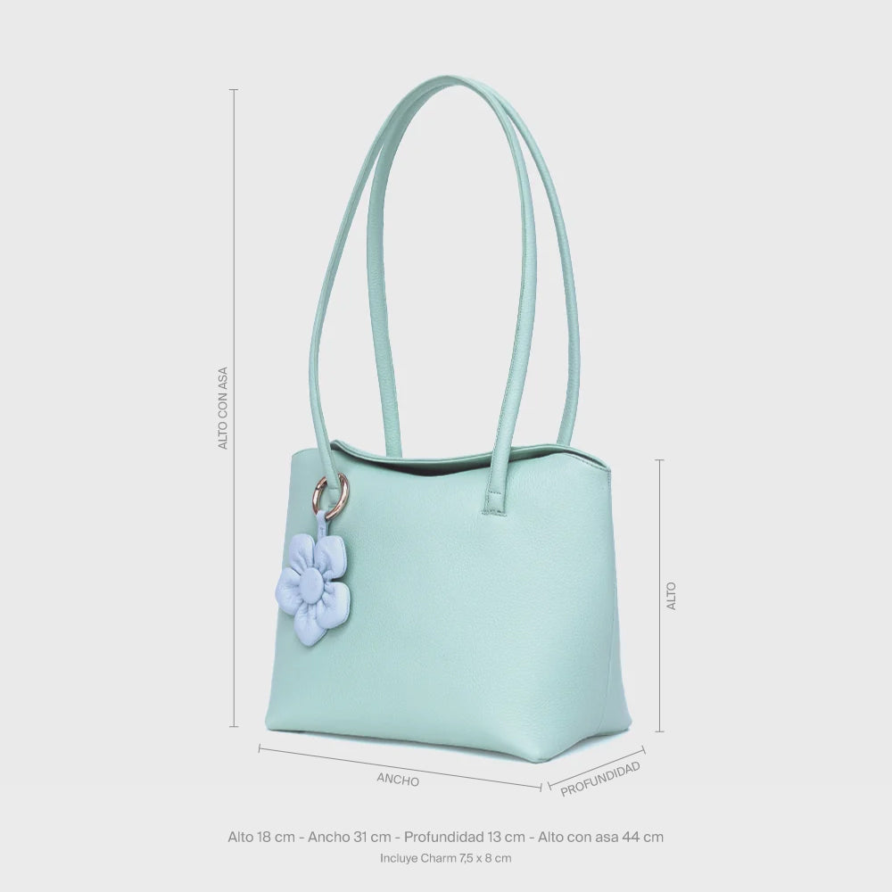 CALISTA MINI LONG BAG VERDE