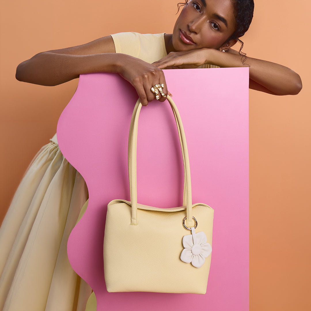 CALISTA MINI LONG BAG AMARILLO PASTEL