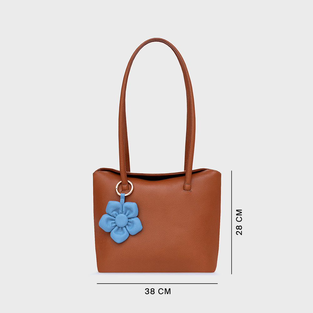CALISTA MINI LONG BAG MARRÓN