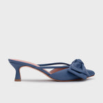 Cargue la imagen en el visor de la galería, CAMILA MULE MIDI AZUL
