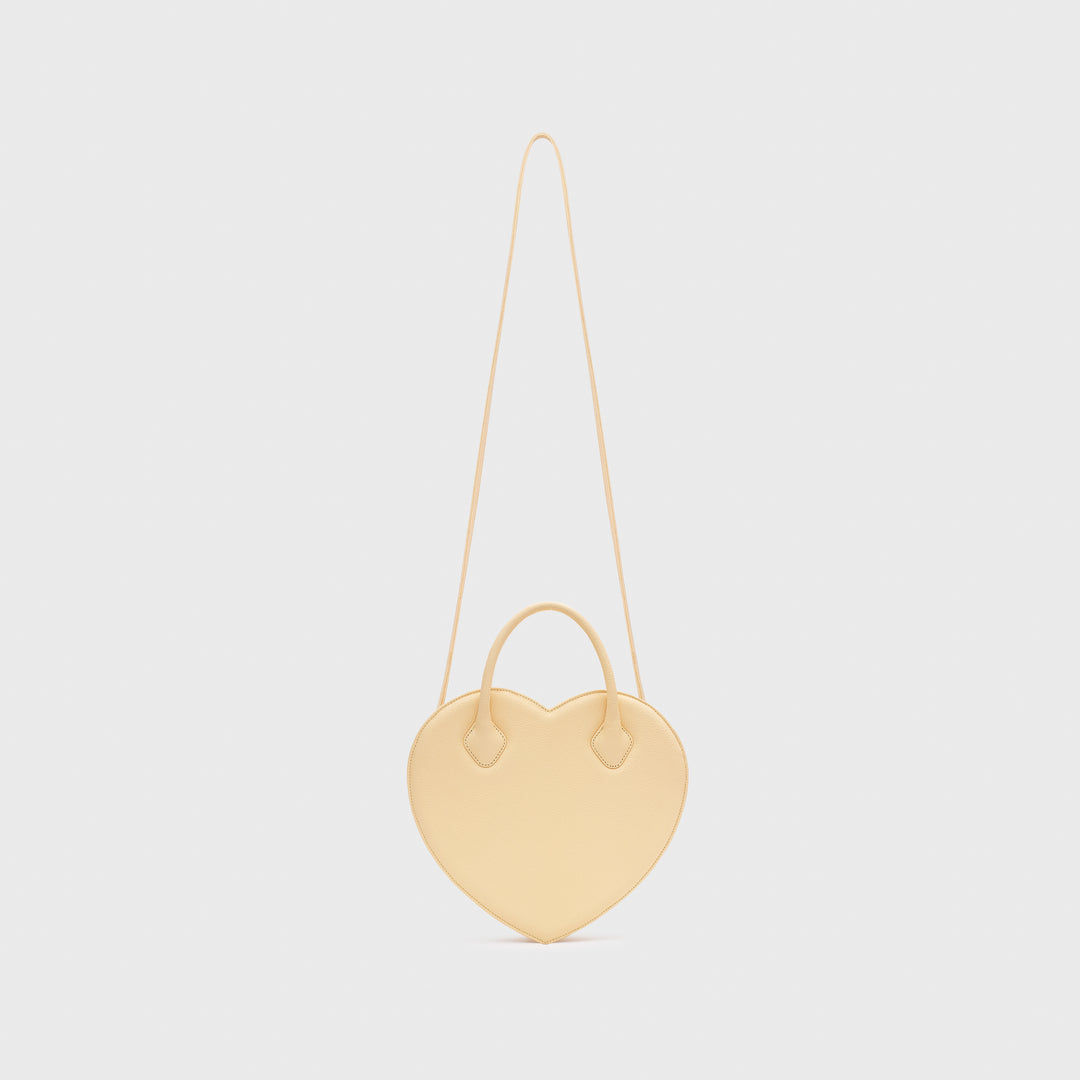 CANDELARIA HEART BAG AMARILLO PASTEL