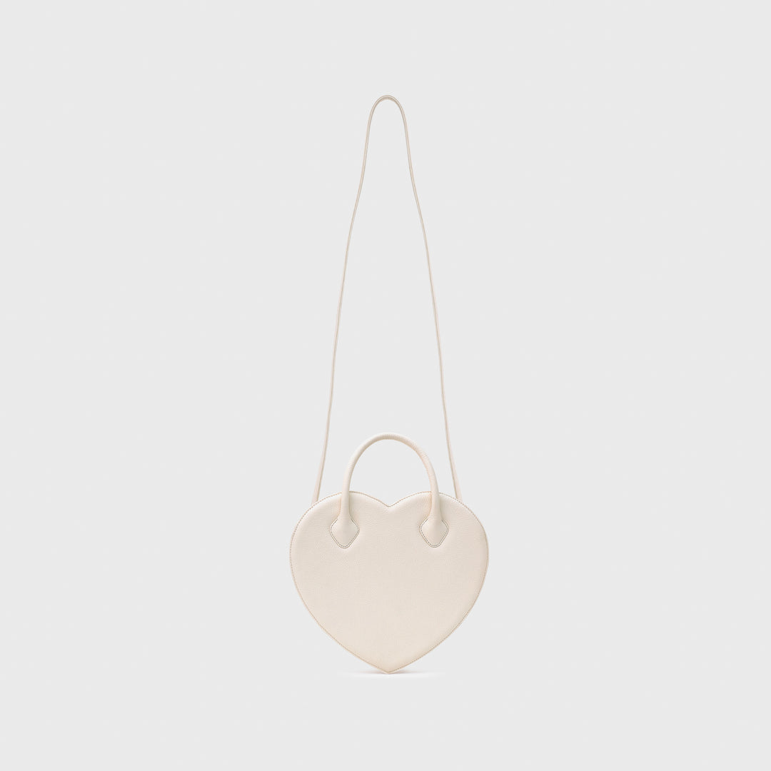CANDELARIA HEART BAG HUESO