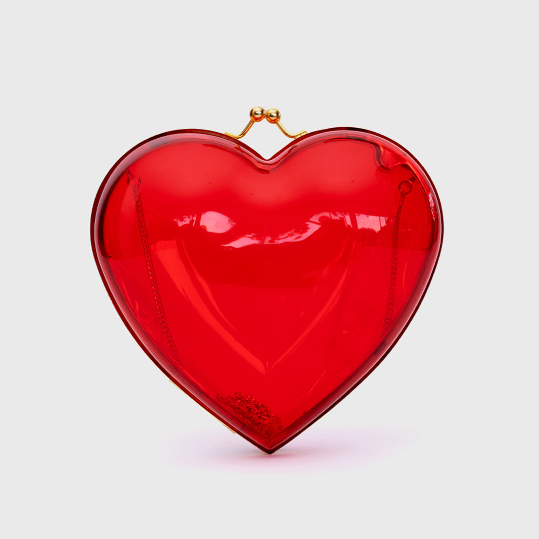 CLUTCH CANDY HEART ROJO