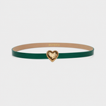 Cargue la imagen en el visor de la galería, CORREA MINI CORAZON CATHERINE DORADO