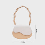 Cargue la imagen en el visor de la galería, TINA CLAM BAG AMARILLO