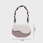Cargue la imagen en el visor de la galería, TINA CLAM BAG MARRÓN