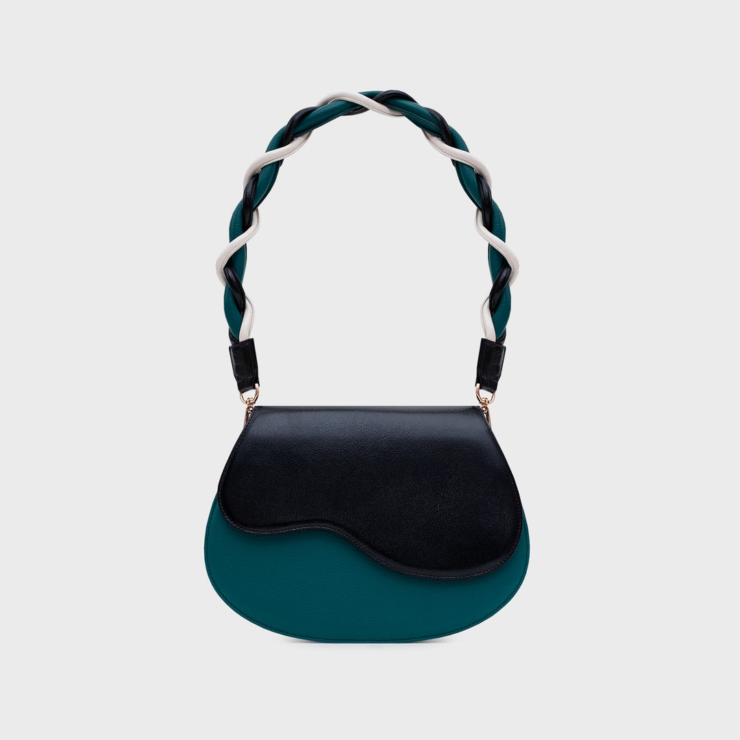 TINA CLAM BAG JADE