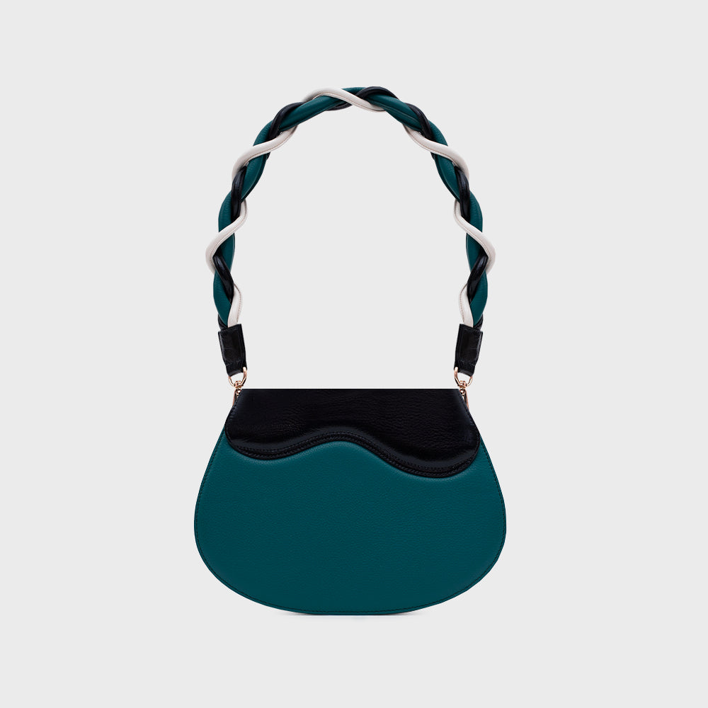 TINA CLAM BAG JADE