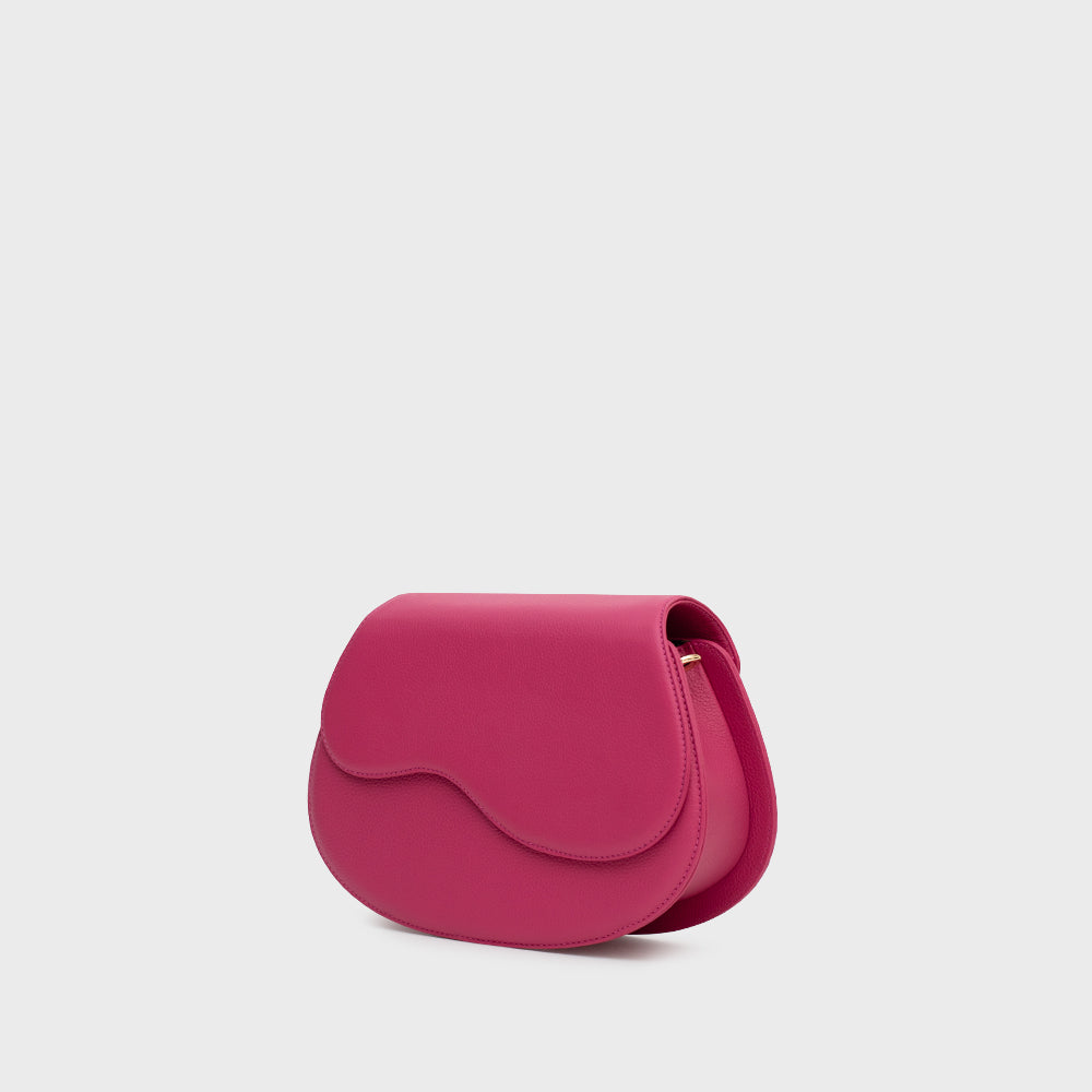 CLAM BAG TINA FUCSIA