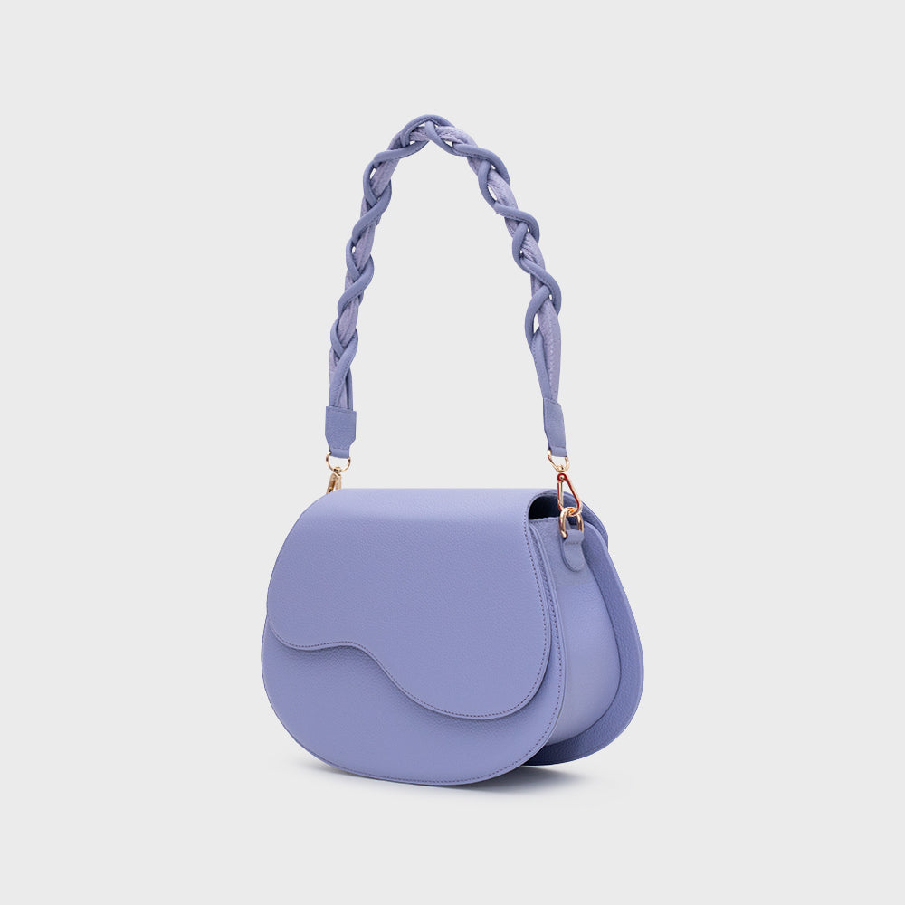 TINA CLAM BAG LAVANDA