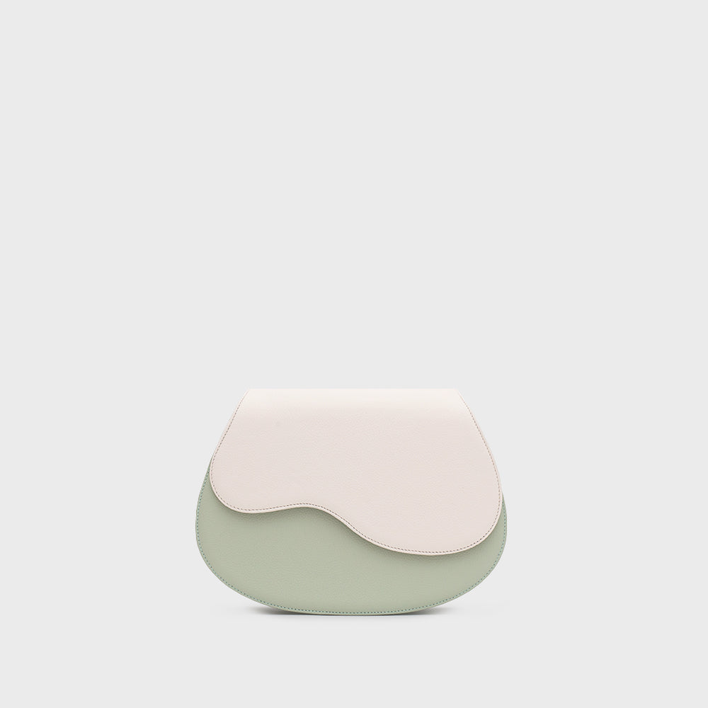 TINA CLAM BAG MENTA