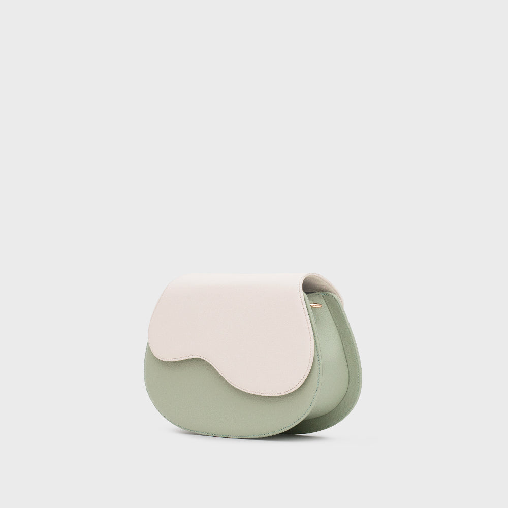 TINA CLAM BAG MENTA