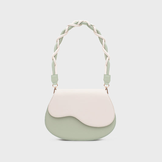 TINA CLAM BAG MENTA