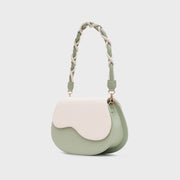 TINA CLAM BAG MENTA