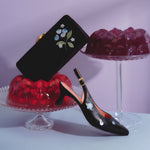 Cargue la imagen en el visor de la galería, CLUTCH BLUEBERRY SUNDAE NEGRO