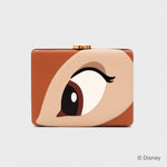 Cargue la imagen en el visor de la galería, CLUTCH BAMBI MARRÓN