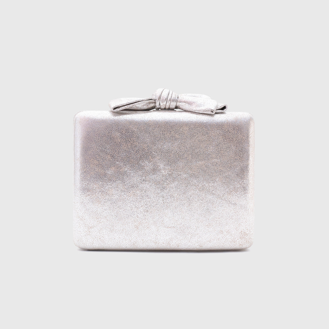 CLUTCH RAISA PLATA