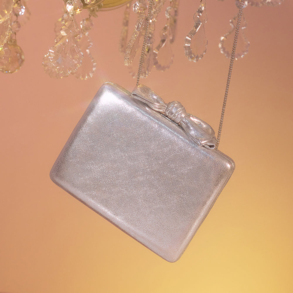 CLUTCH RAISA PLATA