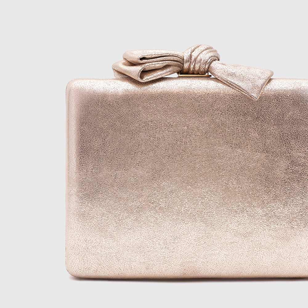 CLUTCH RAISA PLATINO ORO