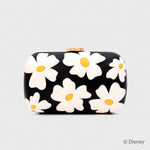 Cargue la imagen en el visor de la galería, CLUTCH WILDWOOD HEART FLOWERS NEGRO HUESO