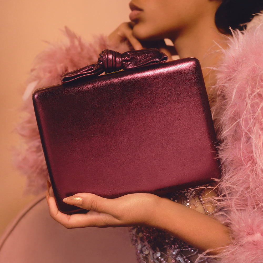 CLUTCH RAISA BORGOÑA