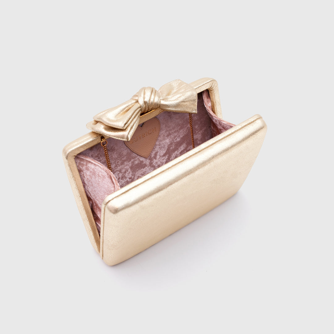 CLUTCH RAISA PLATINO ORO