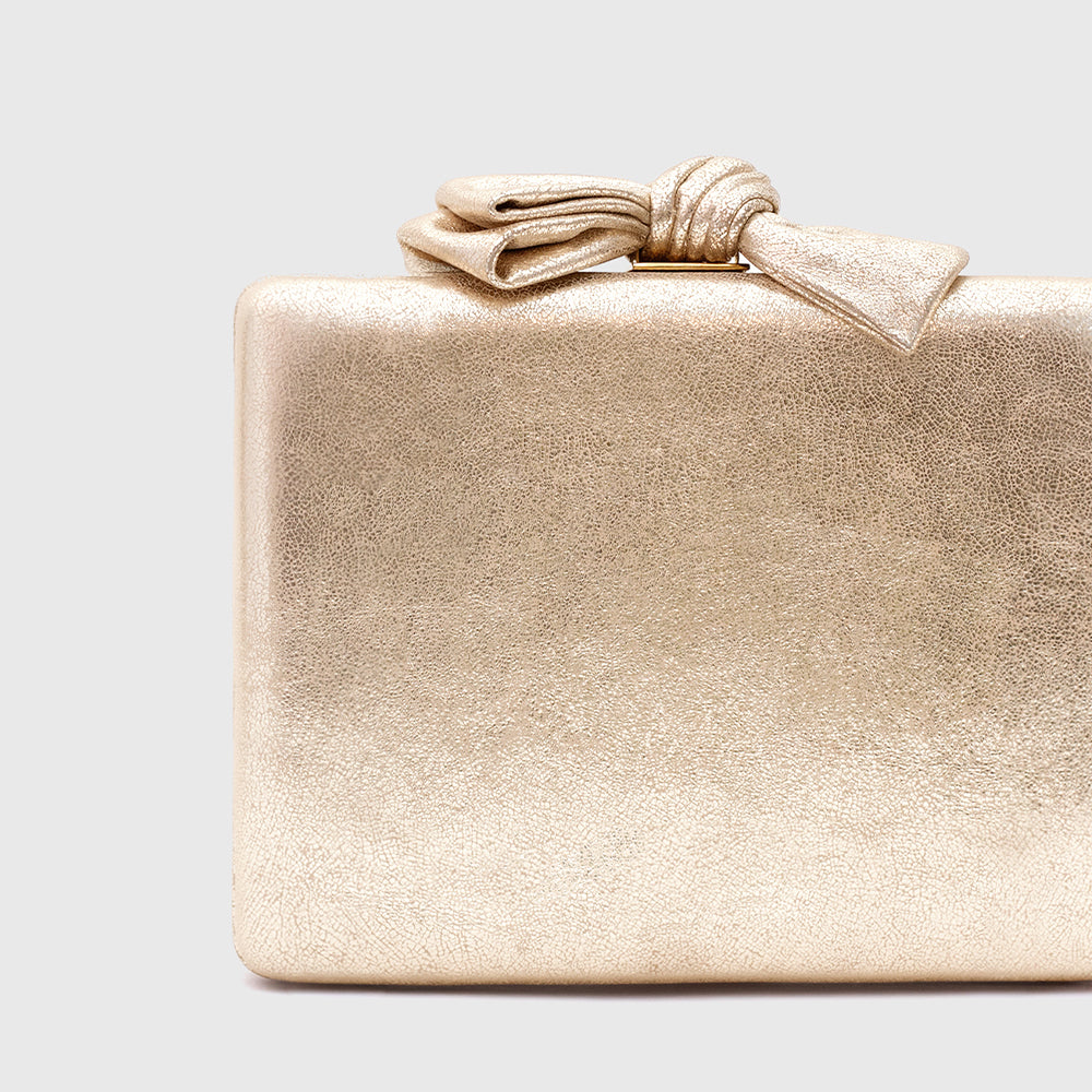 CLUTCH RAISA PLATINO ORO