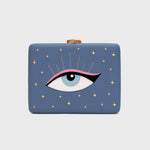 Cargue la imagen en el visor de la galería, CLUTCH LUCKY EYE AZUL
