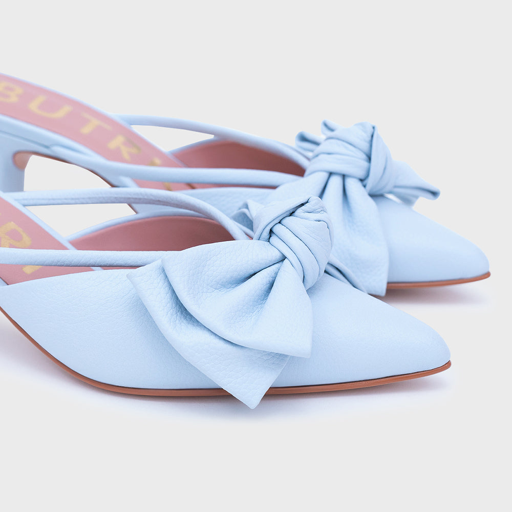 DAENA MULE MIDI CELESTE