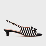 Cargue la imagen en el visor de la galería, EUGENIA FLAT SLINGBACK NEGRO
