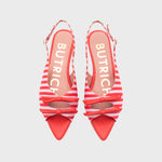 Cargue la imagen en el visor de la galería, EUGENIA FLAT SLINGBACK ROJO
