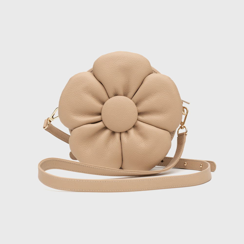 FANCY FLOWER BAG CREMA