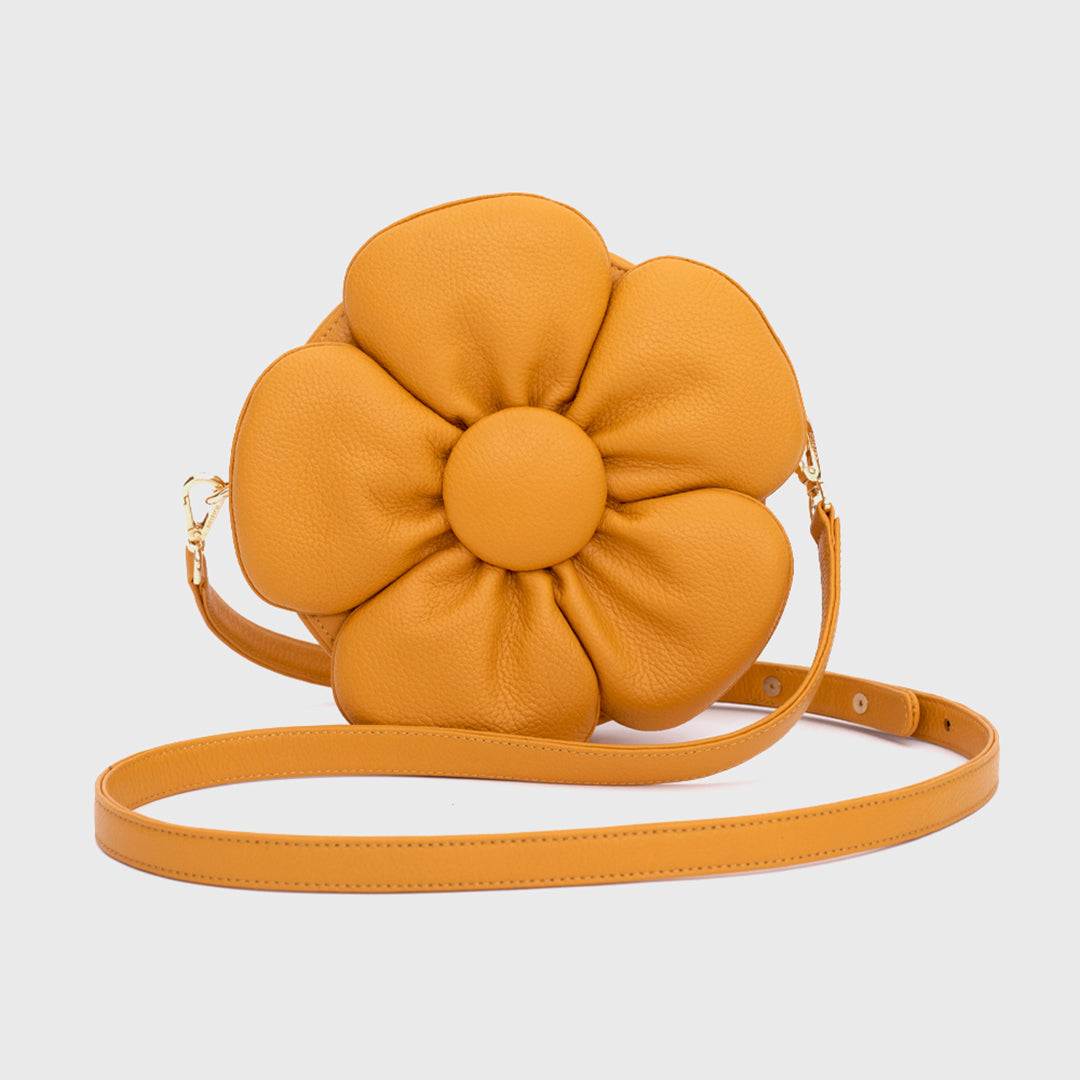 FANCY FLOWER BAG NARANJA