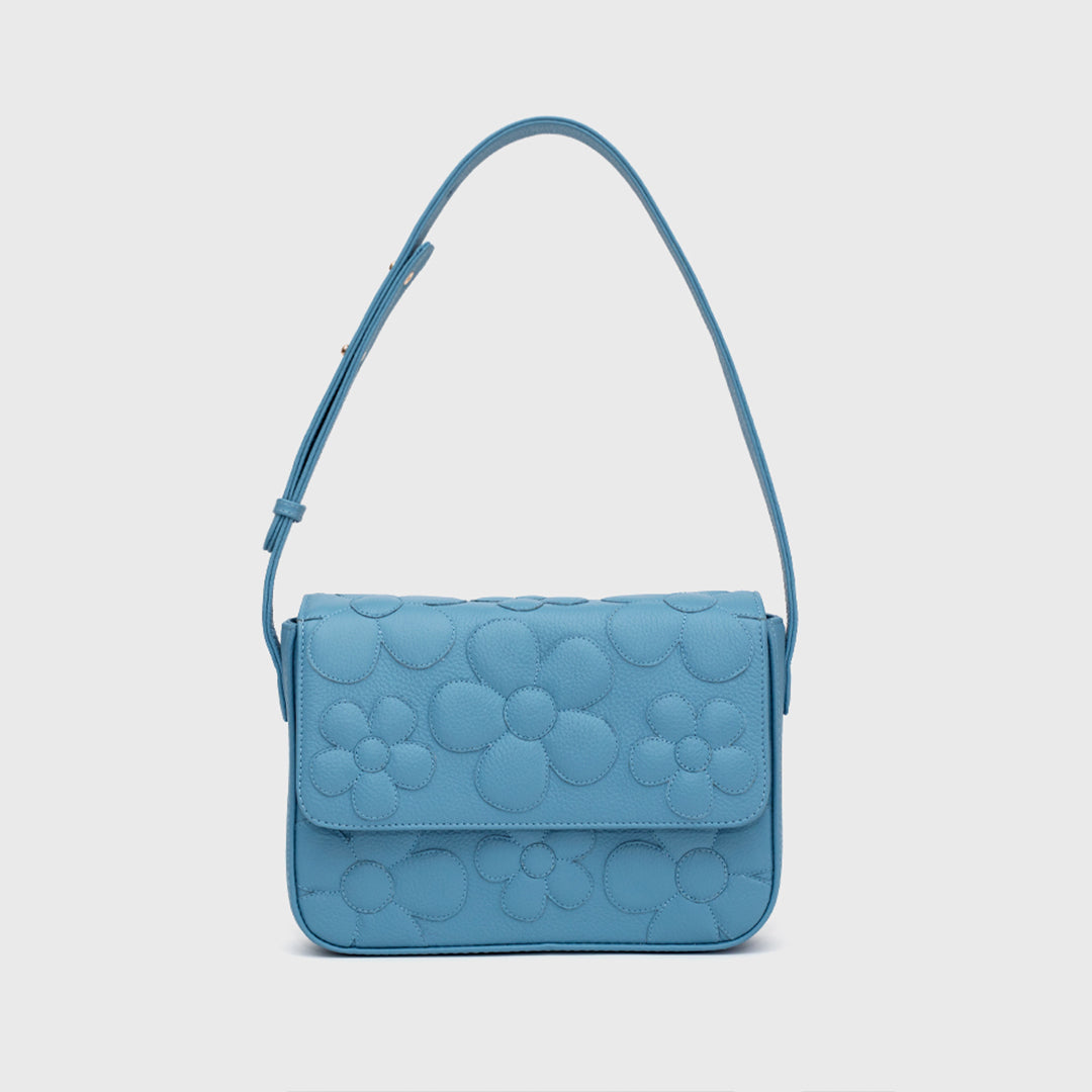 FANCY FLOWER FLAP BAG CELESTE