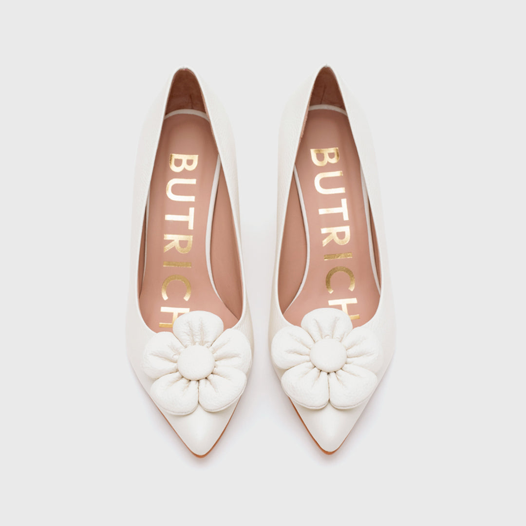 FANCY FLOWER PUMP HUESO