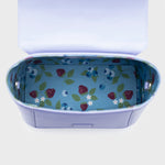 Cargue la imagen en el visor de la galería, FLAP HANDBAG BLUEBERRY SUNDAE LAVANDA