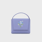 Cargue la imagen en el visor de la galería, FLAP HANDBAG BLUEBERRY SUNDAE LAVANDA