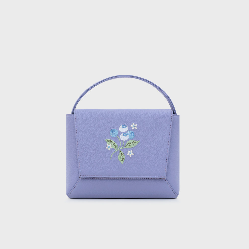 FLAP HANDBAG BLUEBERRY SUNDAE LAVANDA