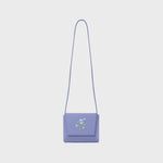 Cargue la imagen en el visor de la galería, FLAP HANDBAG BLUEBERRY SUNDAE LAVANDA