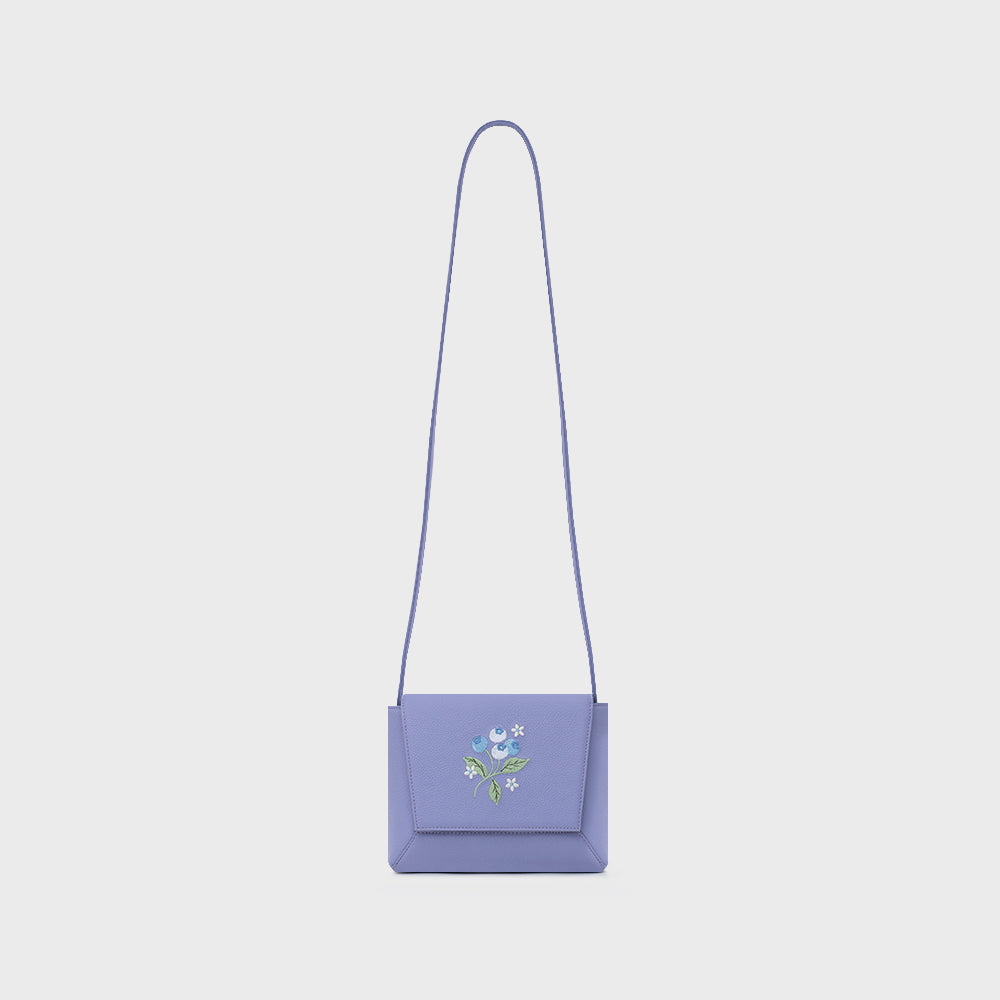 FLAP HANDBAG BLUEBERRY SUNDAE LAVANDA
