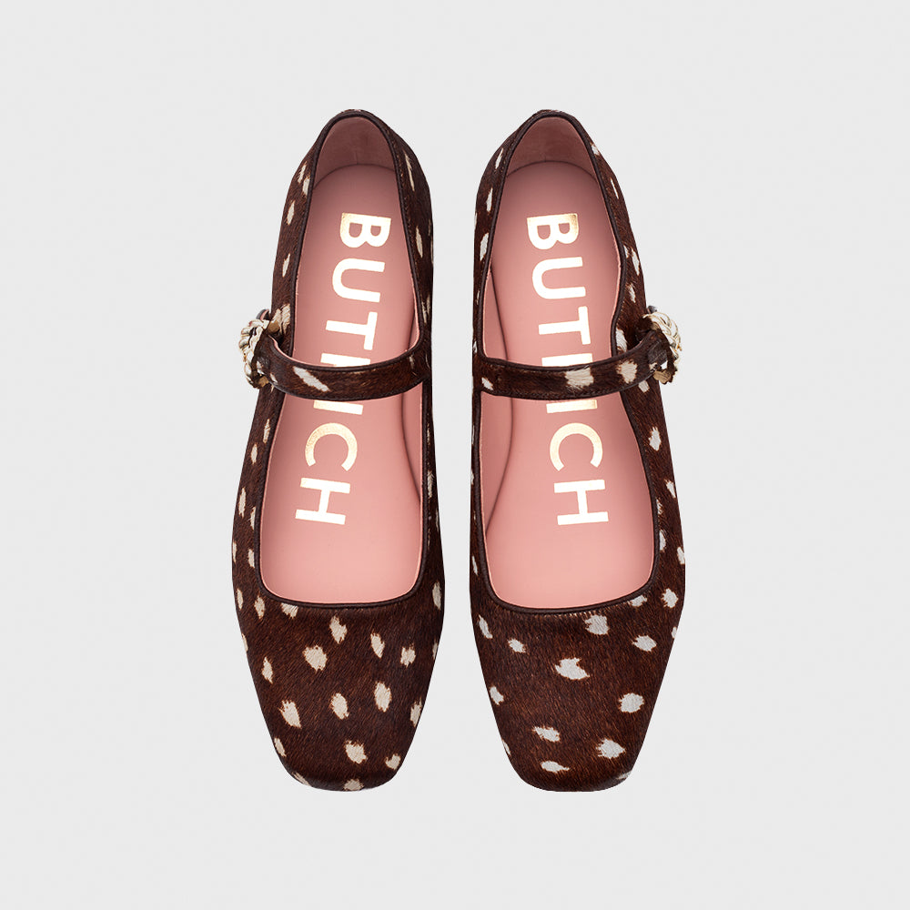 MALIKA FLAT MARRÓN