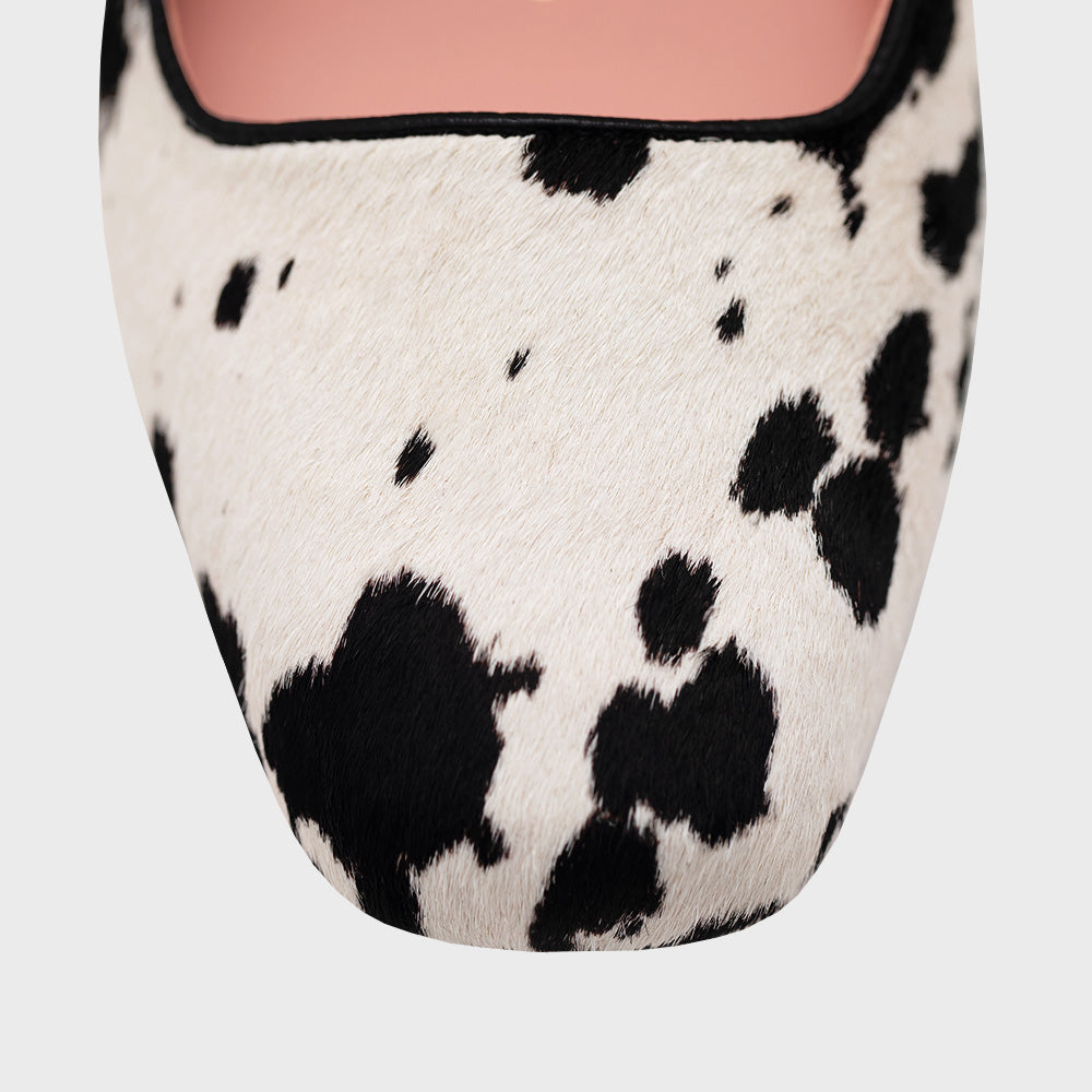 MALIKA FLAT HUESO NEGRO