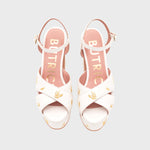 Cargue la imagen en el visor de la galería, FLAVIA PLATAFORMA HUESO
