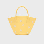Cargue la imagen en el visor de la galería, FLAVIA TRAPEZE BAG AMARILLO
