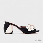 Cargue la imagen en el visor de la galería, FLOWER PUMP NEGRO HUESO