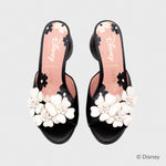 Cargue la imagen en el visor de la galería, FLOWER PUMP NEGRO HUESO