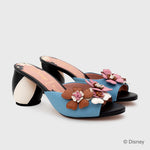 Cargue la imagen en el visor de la galería, FLOWER PUMP NEGRO MULTICOLOR