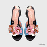 Cargue la imagen en el visor de la galería, FLOWER PUMP NEGRO MULTICOLOR